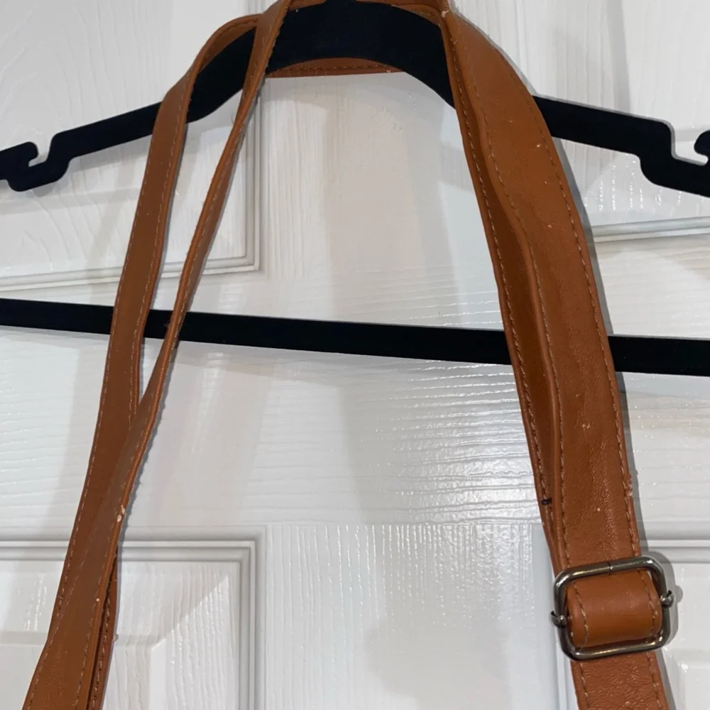 Women's Rosetti Floral Crossbody Bag Red Blue and Brown Great Condition